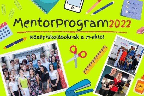Hurrá! Már lehet jelentkezni a 2022-es mentorprogramra!