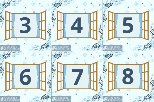 Nyerj a Lélegző December adventi kalendáriumával!