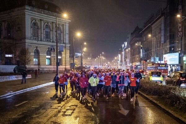 Kilencedik futás, rekord mennyiségű adomány és szeretetcsokik